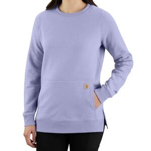 Purple Carhartt FORCE RELAXED FIT LIGHTWEIGHT SWEATSHIRT Small